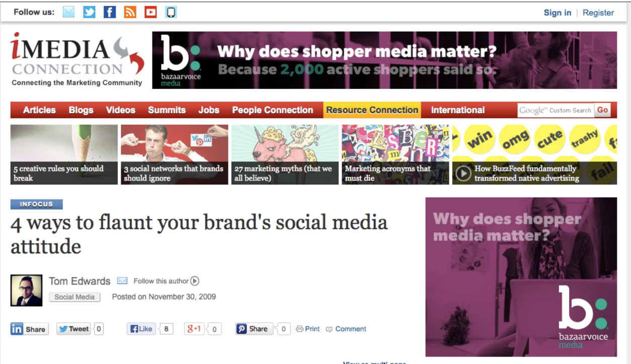 4 ways to Flaunt Your Brands Social